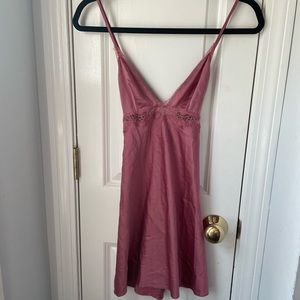 Victoria’s Secret Mauve Silk Slip Nightgown